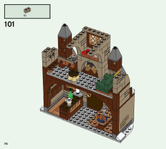 LEGO 76388 instructions page 78 – build guide