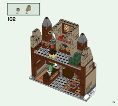 LEGO 76388 instructions page 79 – build guide