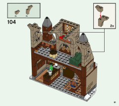 LEGO 76388 instructions page 81 – build guide