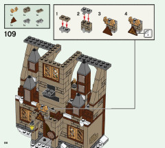 LEGO 76388 instructions page 86 – build guide