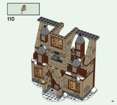 LEGO 76388 instructions page 87 – build guide