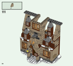 LEGO 76388 instructions page 88 – build guide