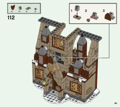 LEGO 76388 instructions page 89 – build guide
