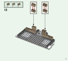 LEGO 76388 instructions page 9 – build guide