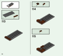 LEGO 76388 instructions page 90 – build guide