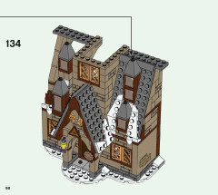 LEGO 76388 instructions page 98 – build guide