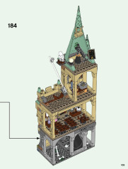 LEGO 76389 instructions page 105 – build guide