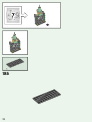 LEGO 76389 instructions page 106 – build guide