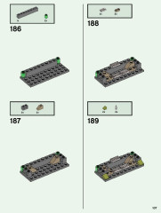 LEGO 76389 instructions page 107 – build guide