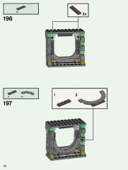 LEGO 76389 instructions page 112 – build guide