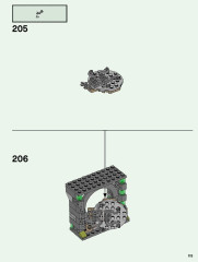 LEGO 76389 instructions page 115 – build guide