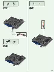 LEGO 76389 instructions page 129 – build guide