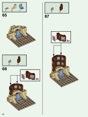 LEGO 76389 instructions page 40 – build guide