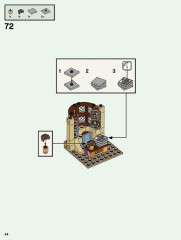 LEGO 76389 instructions page 44 – build guide