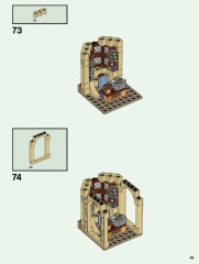 LEGO 76389 instructions page 45 – build guide