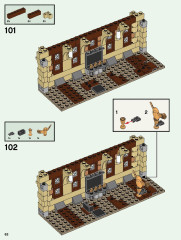 LEGO 76389 instructions page 62 – build guide