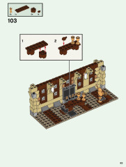 LEGO 76389 instructions page 63 – build guide