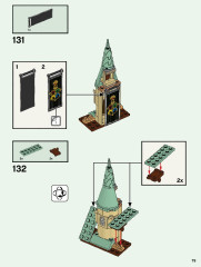 LEGO 76389 instructions page 79 – build guide
