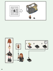 LEGO 76389 instructions page 88 – build guide