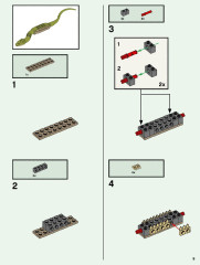 LEGO 76389 instructions page 9 – build guide