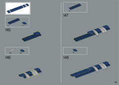 LEGO 76391 instructions page 143 – build guide