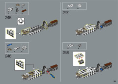 LEGO 76391 instructions page 195 – build guide