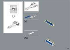 LEGO 76391 instructions page 221 – build guide