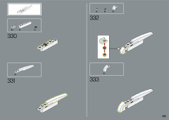 LEGO 76391 instructions page 233 – build guide