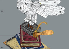 LEGO 76391 instructions page 340 – build guide