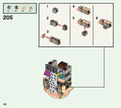 LEGO 76393 instructions page 100 – build guide