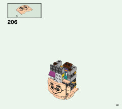 LEGO 76393 instructions page 101 – build guide
