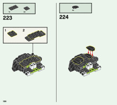LEGO 76393 instructions page 108 – build guide