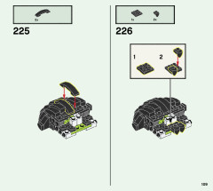 LEGO 76393 instructions page 109 – build guide