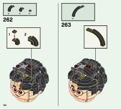 LEGO 76393 instructions page 122 – build guide