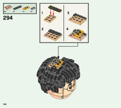LEGO 76393 instructions page 134 – build guide
