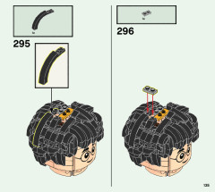 LEGO 76393 instructions page 135 – build guide