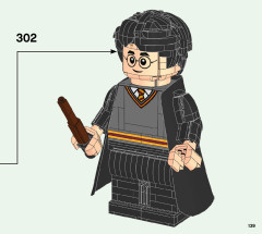 LEGO 76393 instructions page 139 – build guide