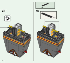 LEGO 76393 instructions page 36 – build guide