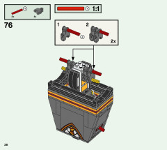 LEGO 76393 instructions page 38 – build guide