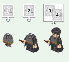 LEGO 76393 instructions page 4 – build guide