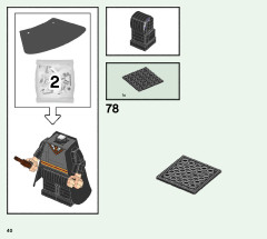LEGO 76393 instructions page 40 – build guide