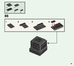 LEGO 76393 instructions page 45 – build guide