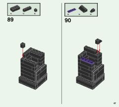 LEGO 76393 instructions page 47 – build guide