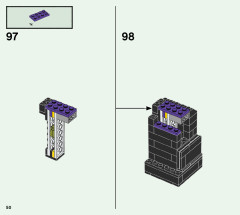 LEGO 76393 instructions page 50 – build guide