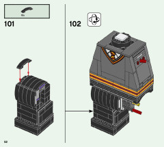LEGO 76393 instructions page 52 – build guide