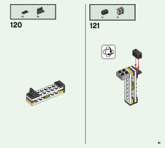 LEGO 76393 instructions page 61 – build guide