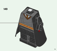 LEGO 76393 instructions page 73 – build guide