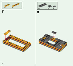 LEGO 76393 instructions page 8 – build guide
