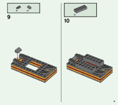 LEGO 76393 instructions page 9 – build guide