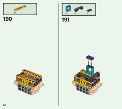 LEGO 76393 instructions page 92 – build guide